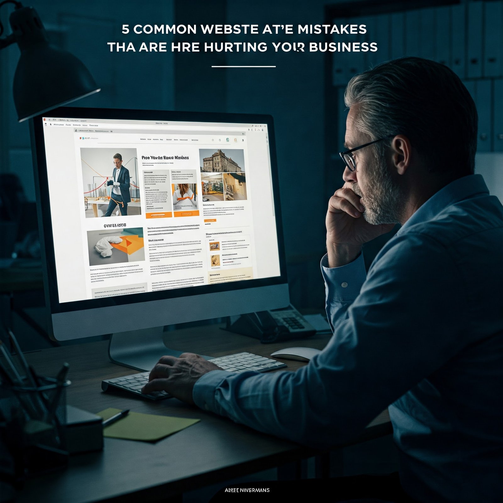 5 Common Website Mistakes That Are Hurting Your Business