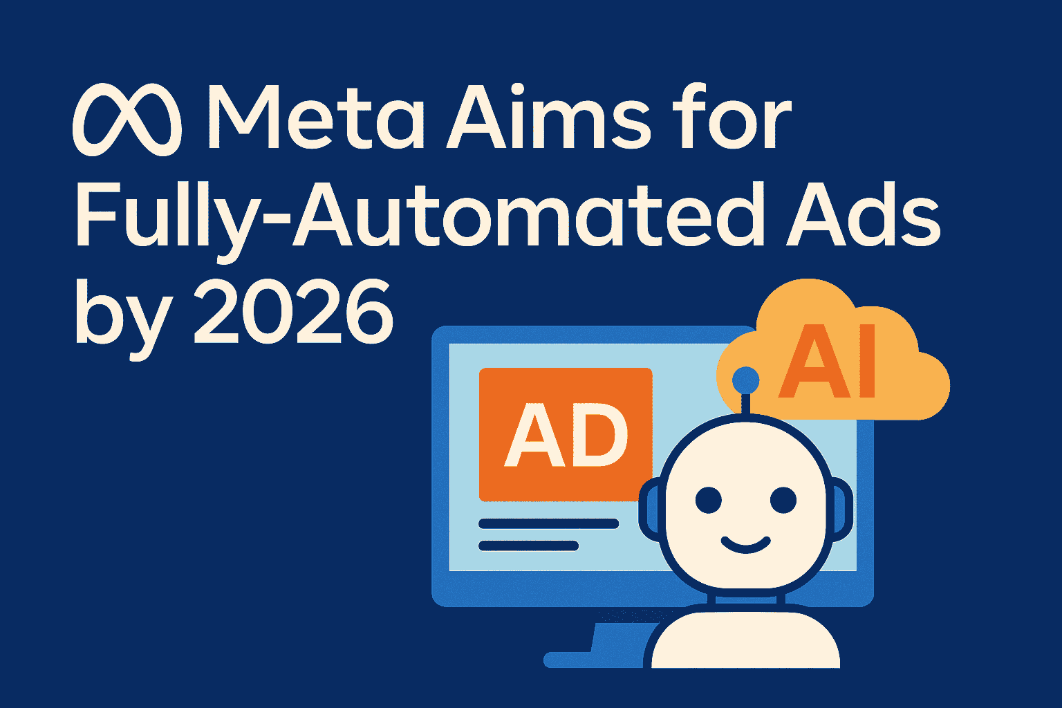 Meta Aims for Fully-Automated Ads by 2026 with Artificial Intelligence